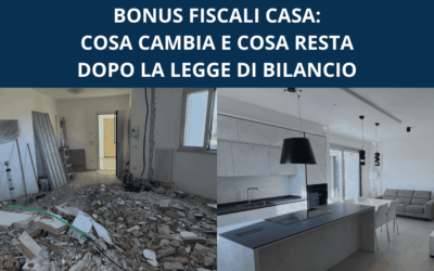 BONUS CASA 2026: ECCO COSA CAMBIA